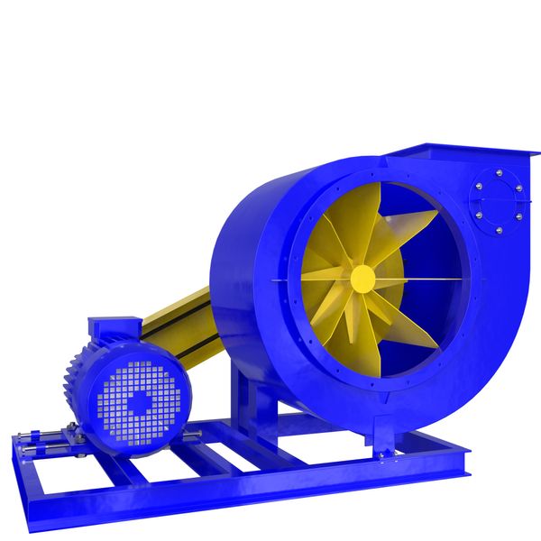 Пылевой вентилятор ВЦП 6-45 №6,3 с двигателем 22 кВт 1500 об/мин 10690 фото