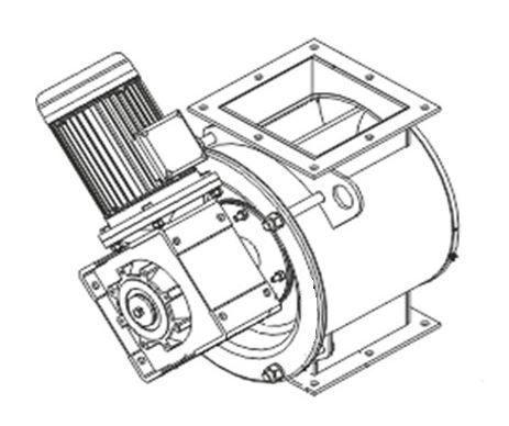 Шлюзовий закрив ШЗ 400-80
